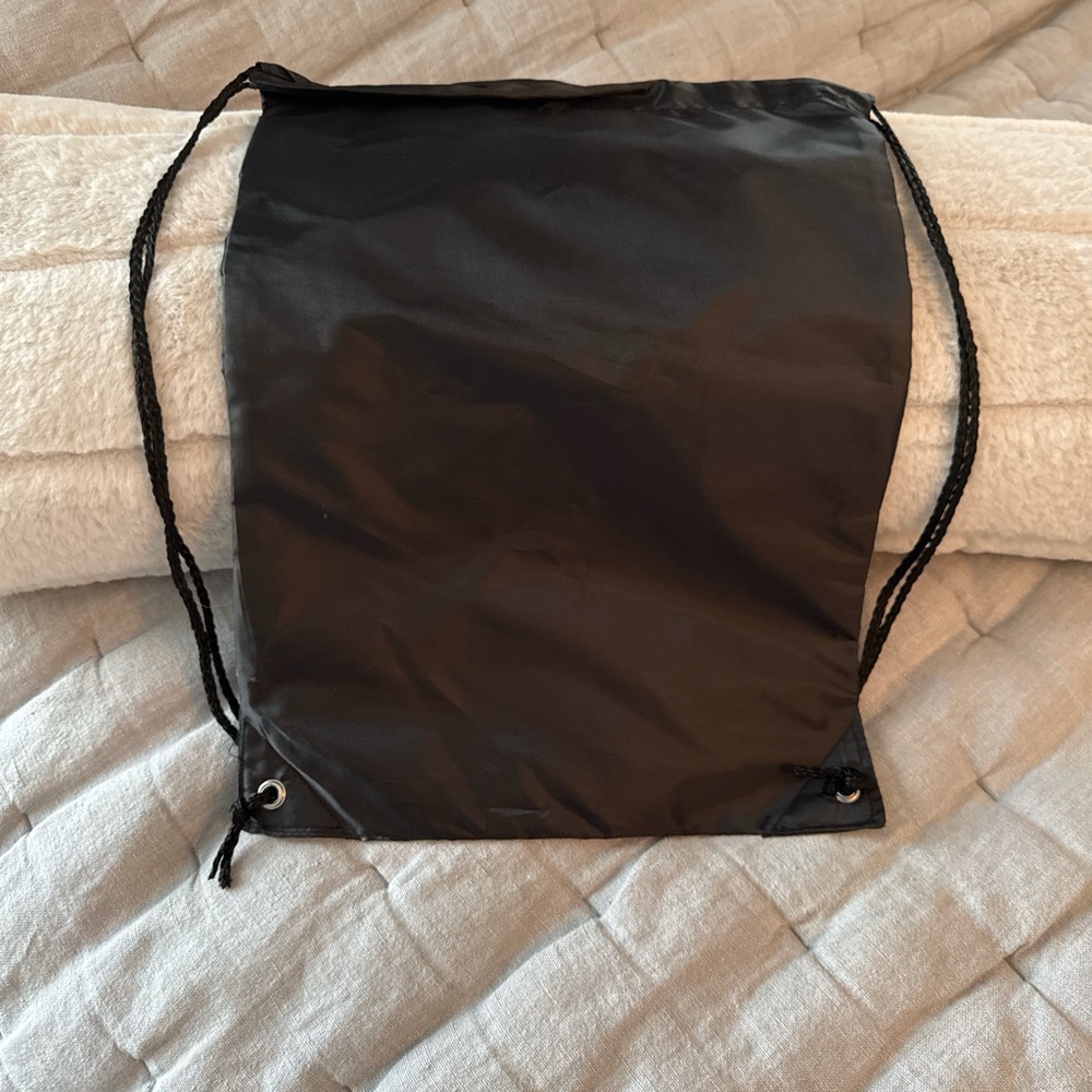 Black Drawstring Backpack - image 3